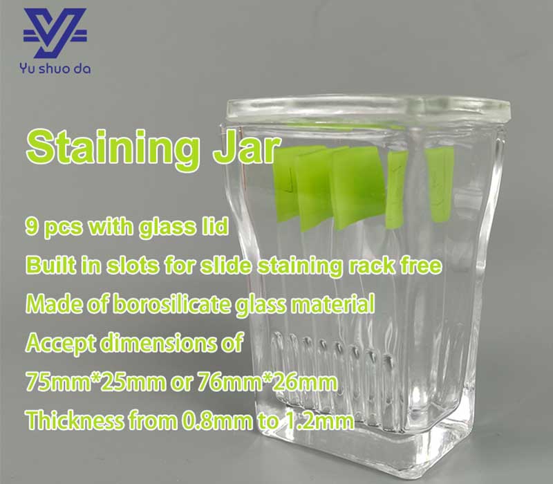 professional slide staining jar