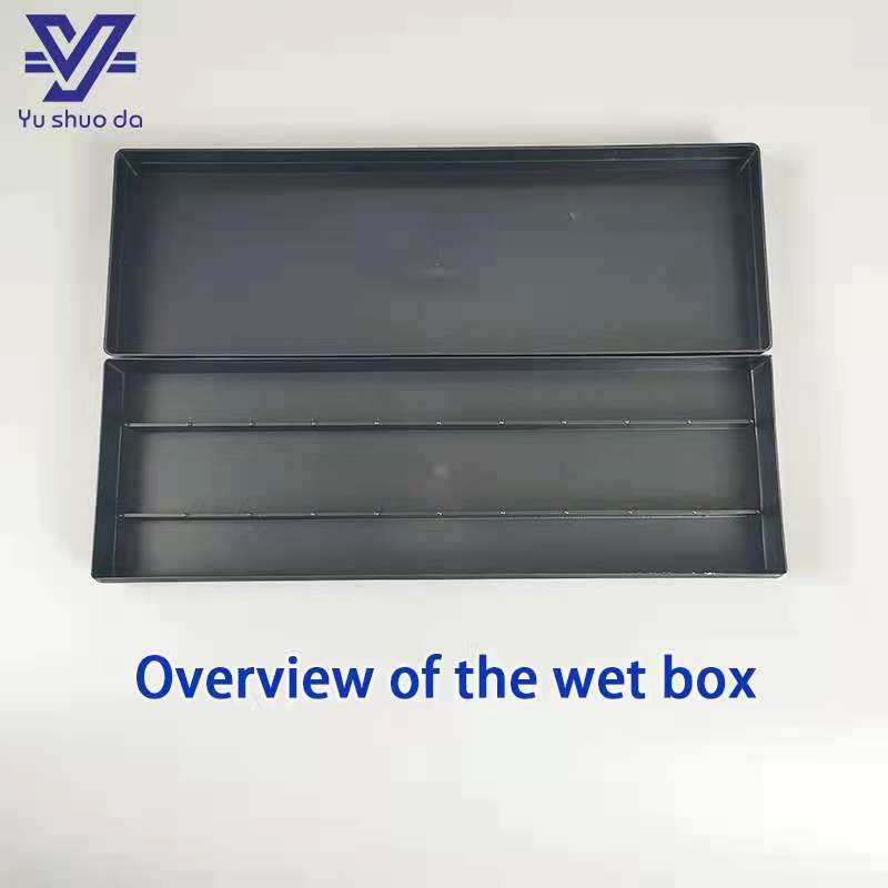 10 slides IHC microscope glass slide wet box