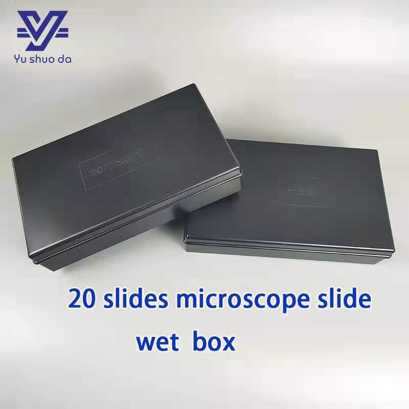durable microscope slide wet box