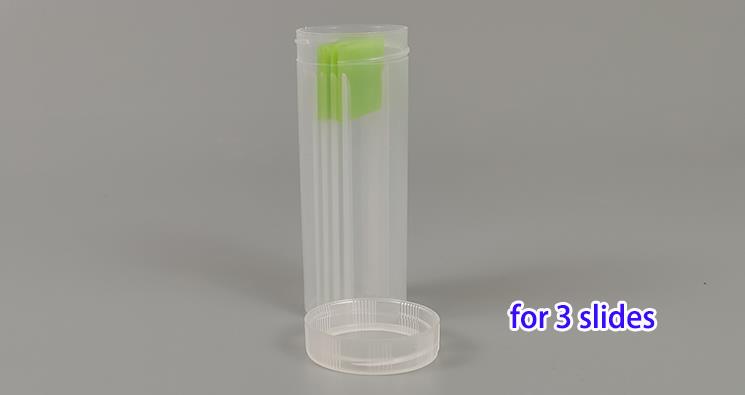 Plastic slide box