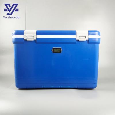 portable medical transport ice cooler box