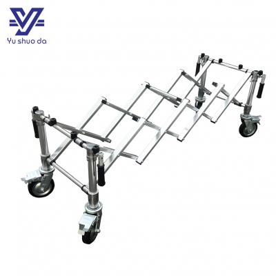 coffin folding trolley