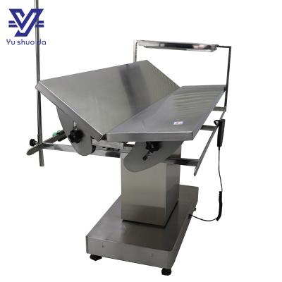  Best Price High-Quality Adjustable Veterinary Stainless Steel 304 Electric Operating Table .
