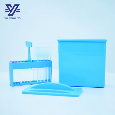  24 Pieces Slide Staining Rack Stained Glass Jar .
