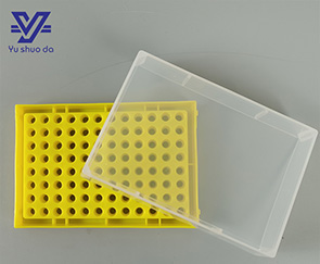 Лабораторный пластиковый ящик для хранения пробирок ПЦР